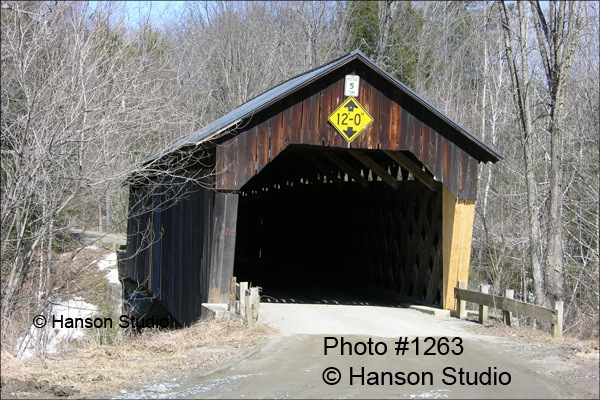 Hartland, VT - Martin's Mill Bridge - Spring